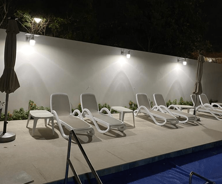 Lampadaire 300 W à détection de présence — LSR 005
