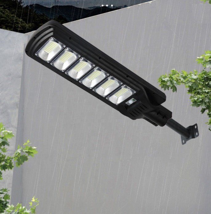 Projecteur solaire en fonctionnement