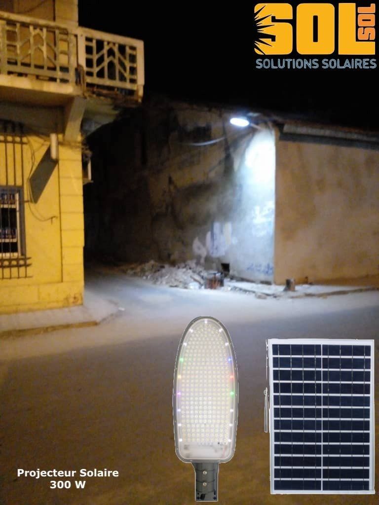 Projecteur solaire 400 W